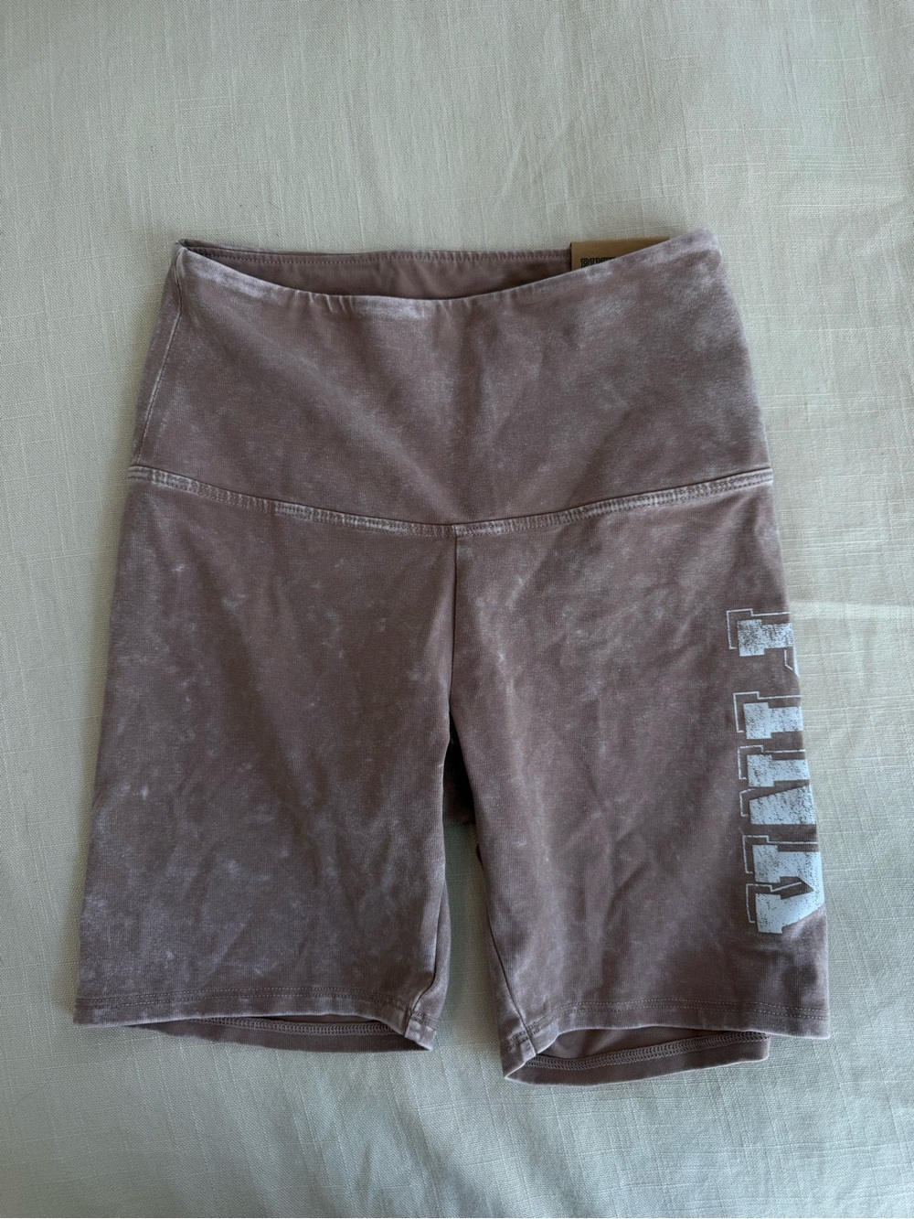 Victorias Secret PINK Women’s High-Waist Bike Shorts in Dusty Mauve